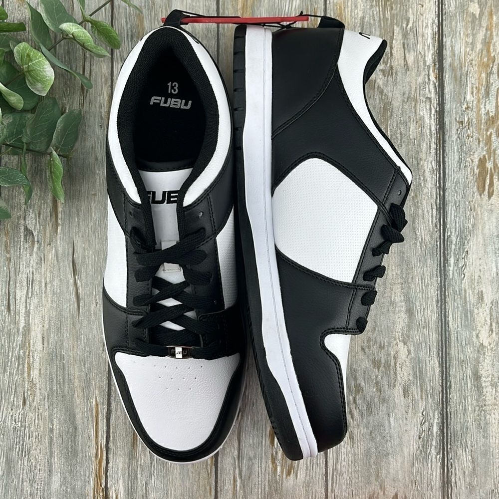 Men’s FUBU Active Icon Low-Top Sneakers Shoes Size 13